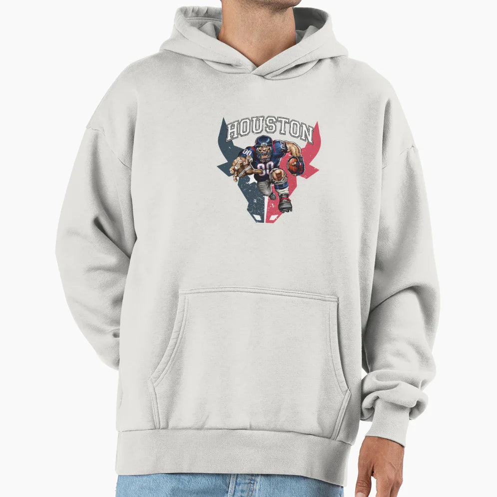 Art Houston Texans Hoodie - Trendy Graphic for Adults