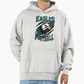 Silhouette Bird Gang Football Hoodie - Unique Graphic Men Women