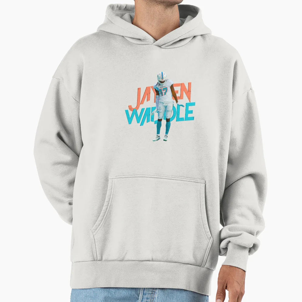 Jaylen Waddle Gift Hoodie - Graphic Print Unisex