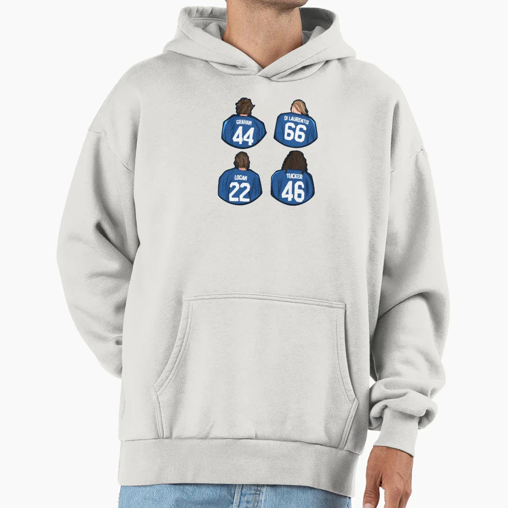 Off Campus Hoodie - Graphic Print Men Women