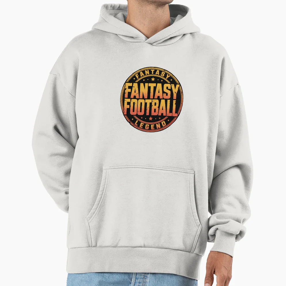 Fantasy Football Legend Fantasy Hoodie - Casual Everyday Wear Unisex