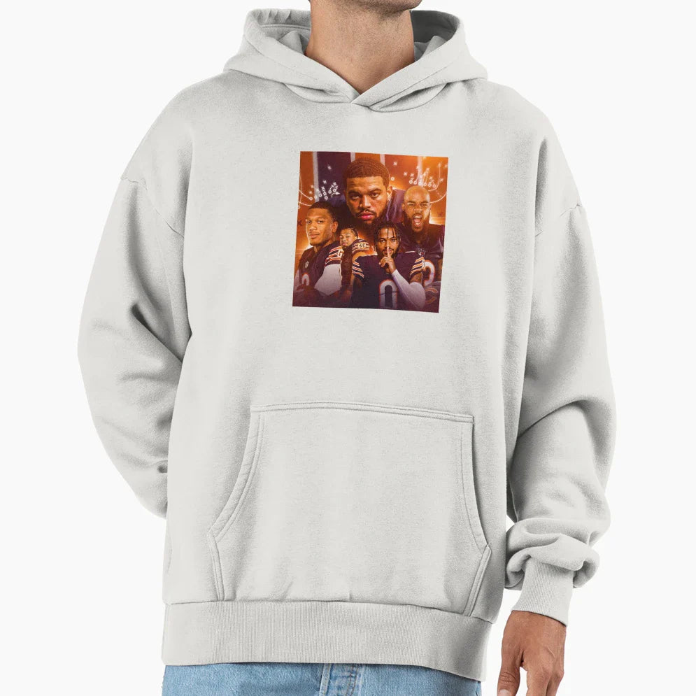 CW Chicago Football Hoodie - Aesthetic Graphic Unisex