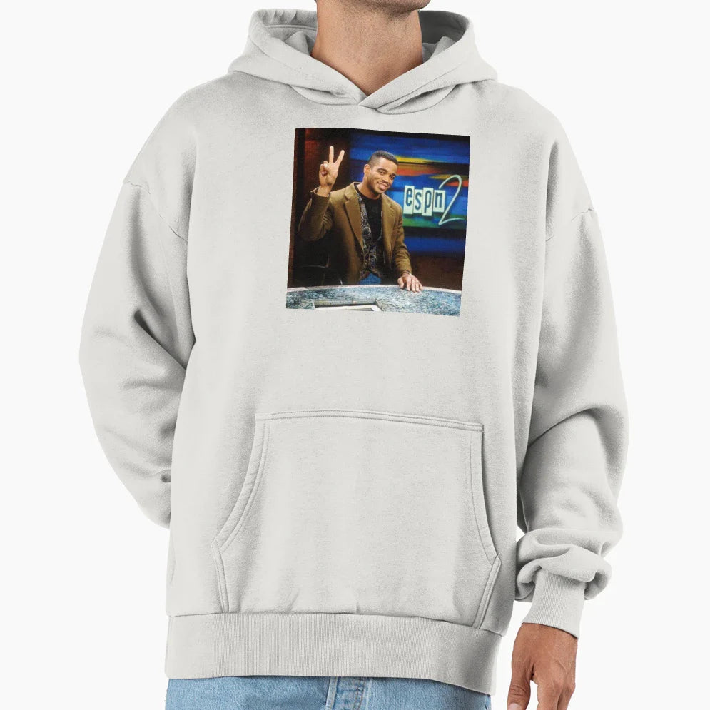 Stuart Scott Dueces Hoodie - Minimalist Print Unisex