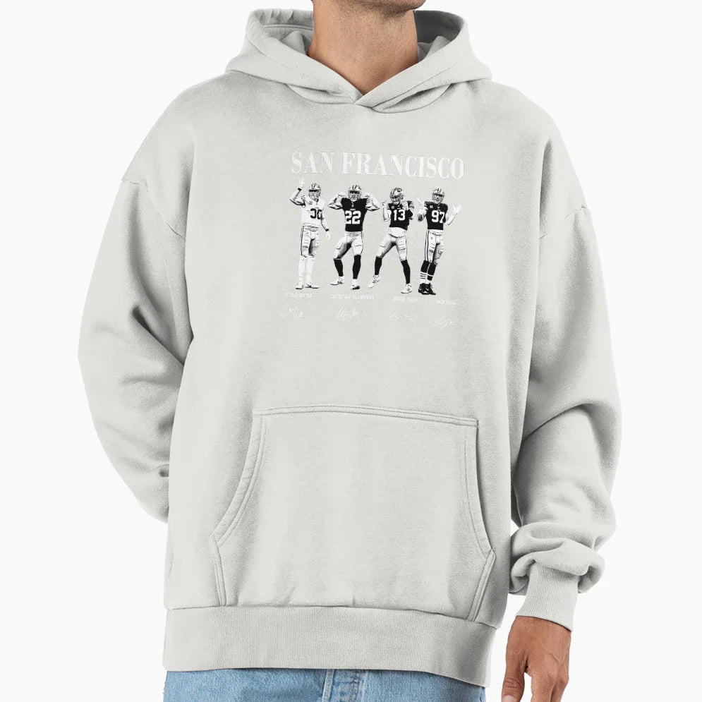 San Francisco 49Ers Gang BP GK Hoodie - Streetwear Style for Adults