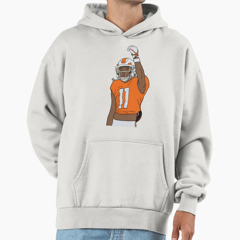 Jalin Hyatt Hoodie - Unique Graphic for Adults