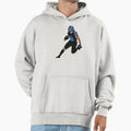 JG Black Hoodie - Fun Novelty Design for Adults