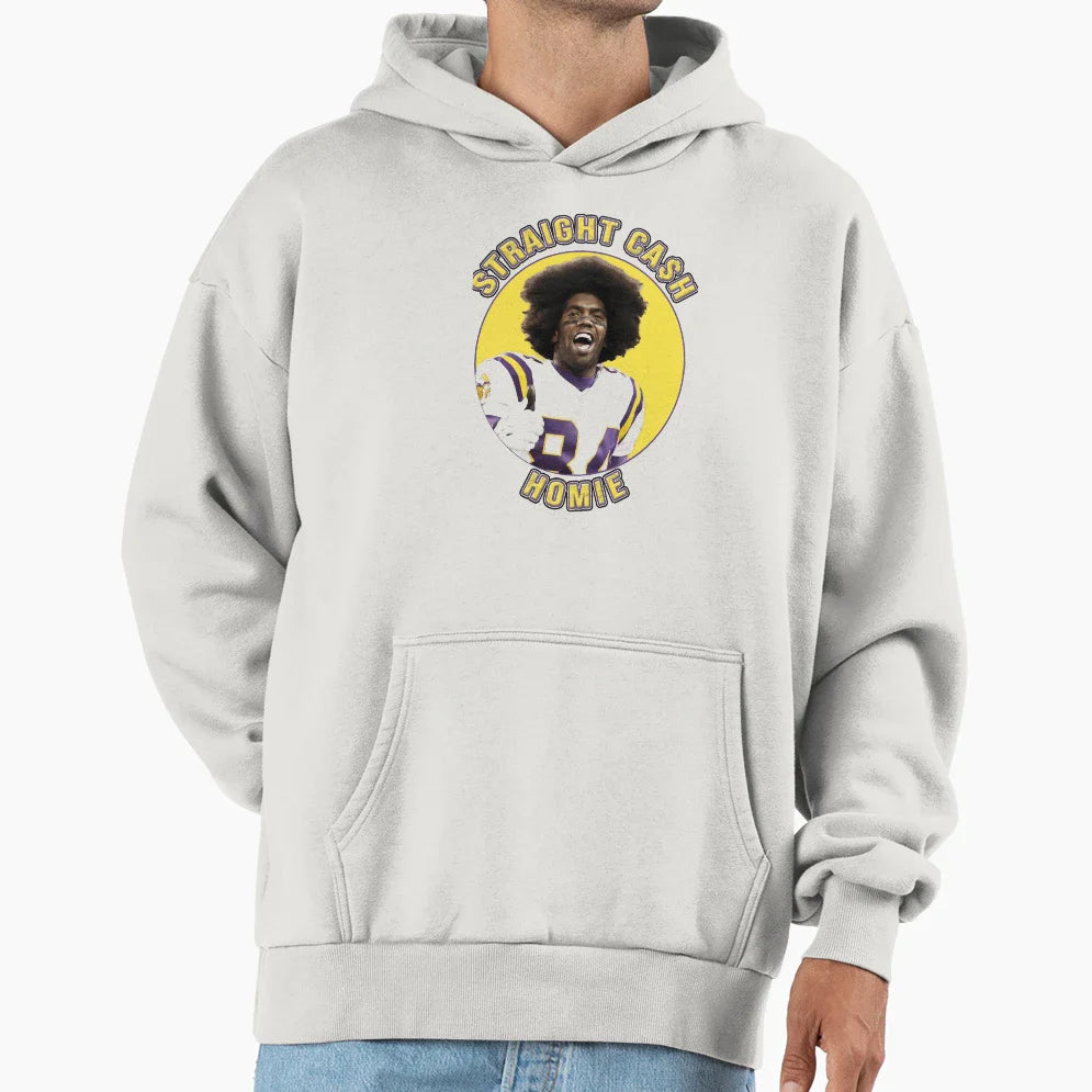 Randy Moss Straight Cash Homie Hoodie - Casual Everyday Wear Unisex