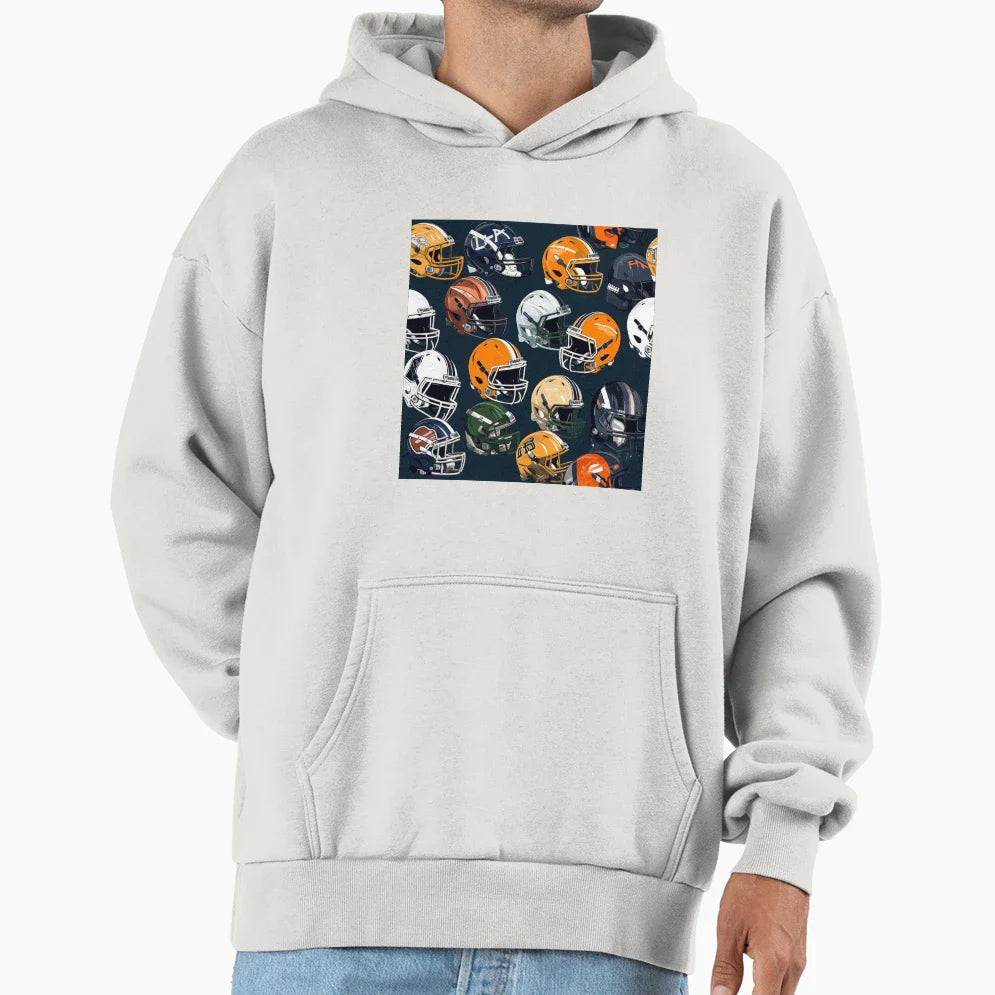 Football Fanatic Hoodie - Fun Novelty Design Unisex