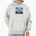 Sundays Are Football Hoodie - Minimalist Print Men Women