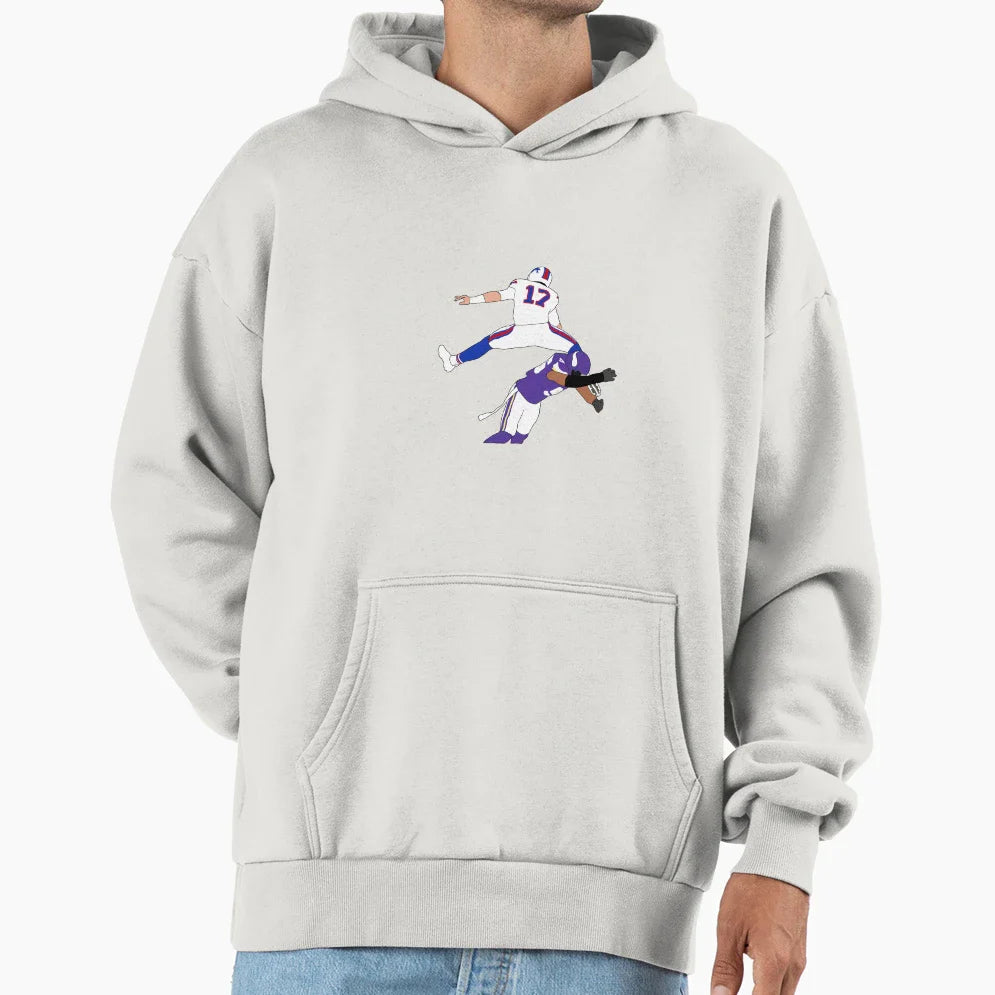 Buffalo Bills JA Hurdle Hoodie - Graphic Print Unisex