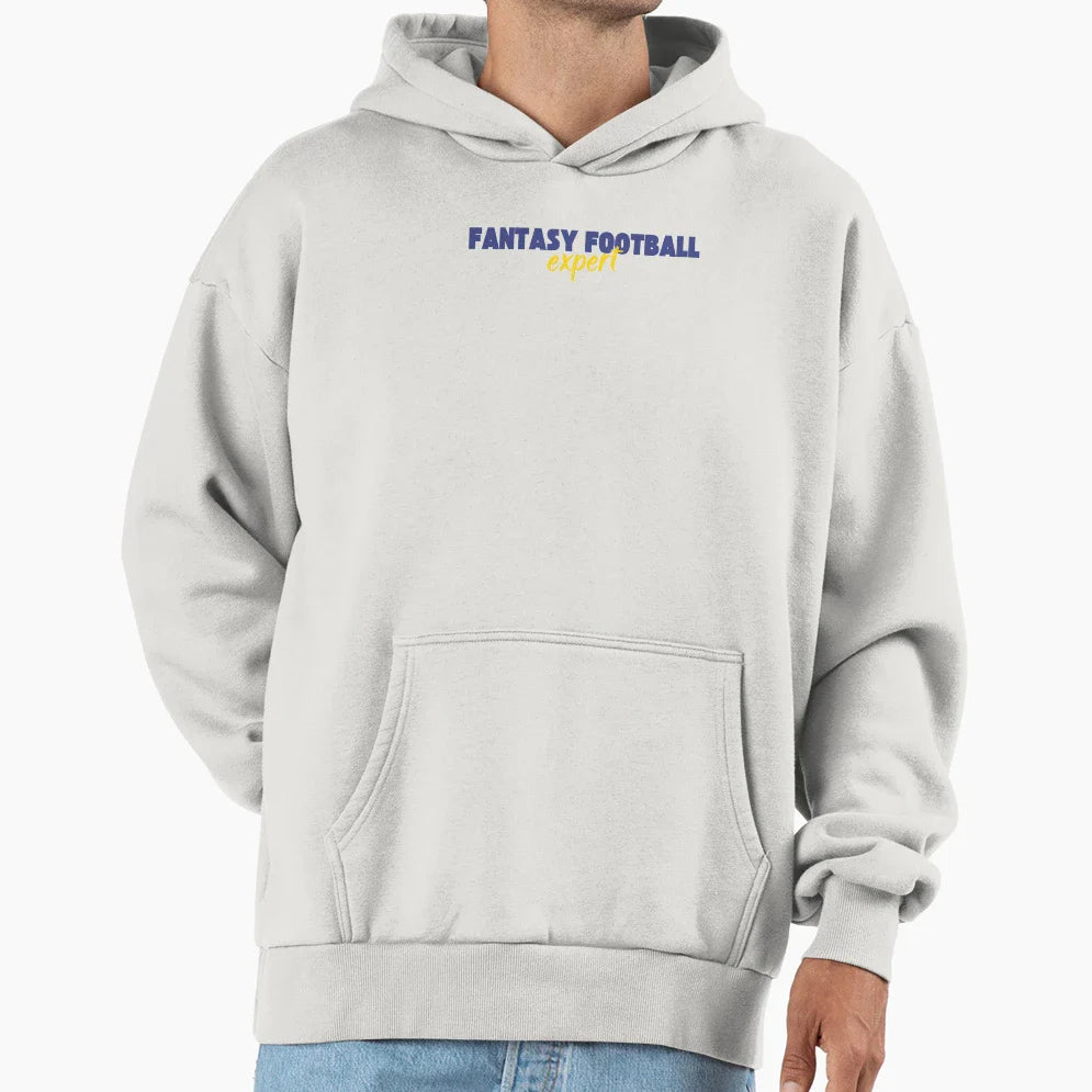 Fantasy Football Expert Hoodie - Trendy Graphic for Adults