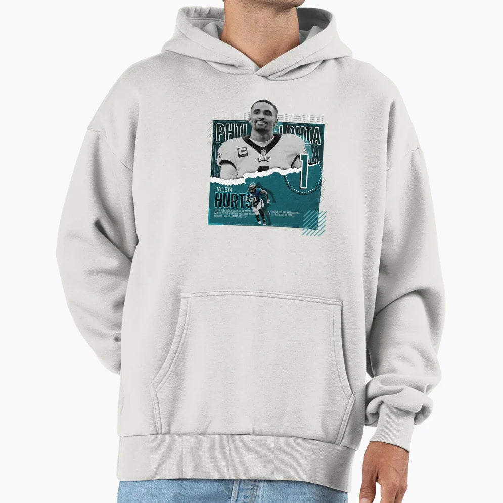 Football Championship Sports 1 Player Hoodie - Fun Novelty Design Men Women
