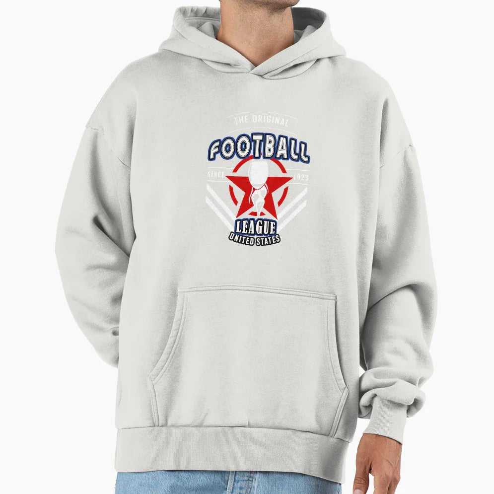 American Football Hoodie - Casual Everyday Wear for Adults