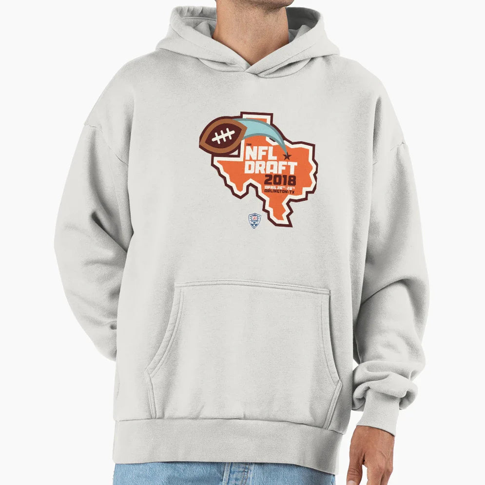 Draft Day 2018 Hoodie - Aesthetic Graphic for Adults