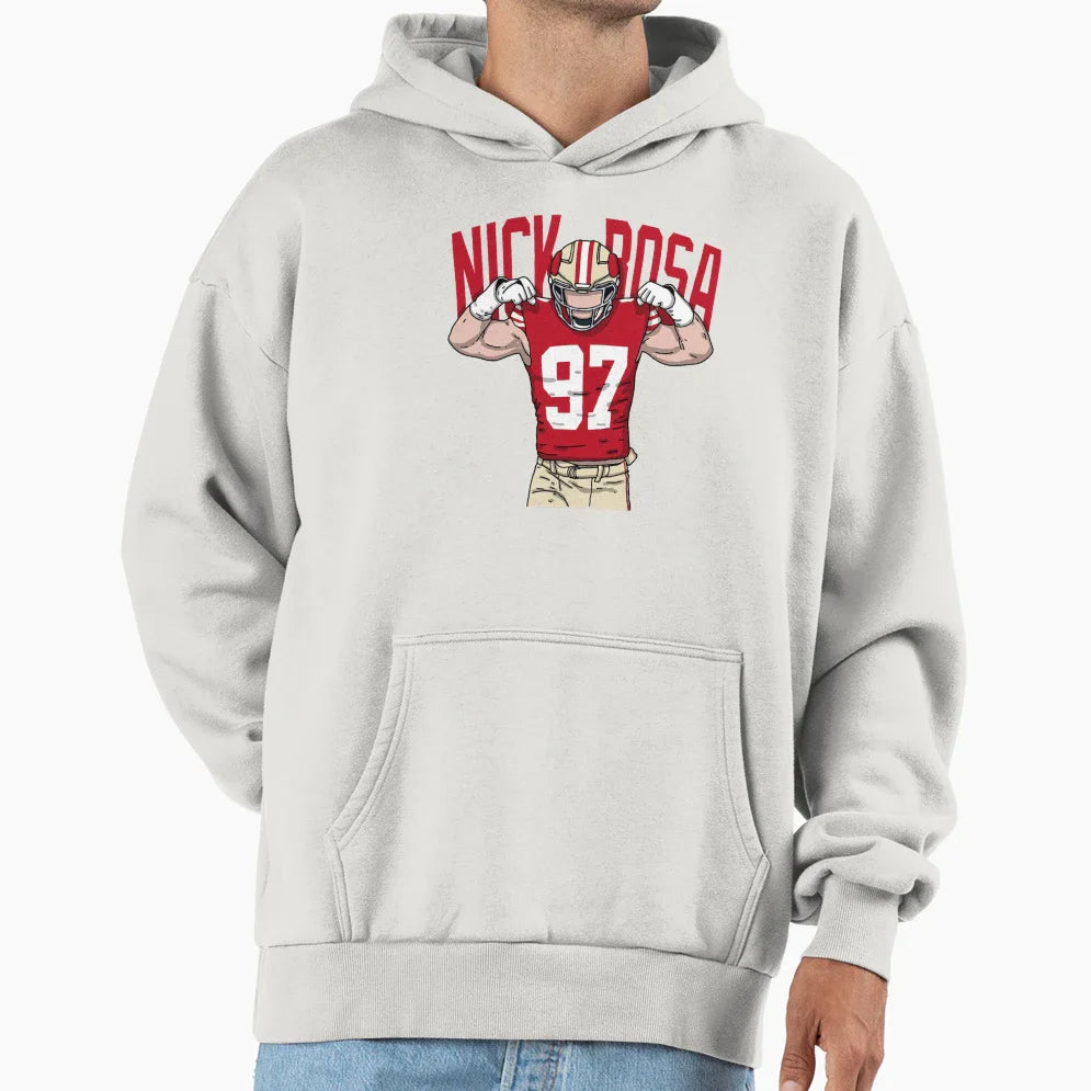 Championship Defensive End Touchdown Hoodie - Aesthetic Graphic Men Women