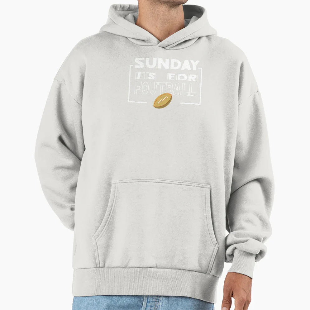 Enjoy Your Weekend Sunday Is Football T-Shirt - Novelty Apparel for Adults