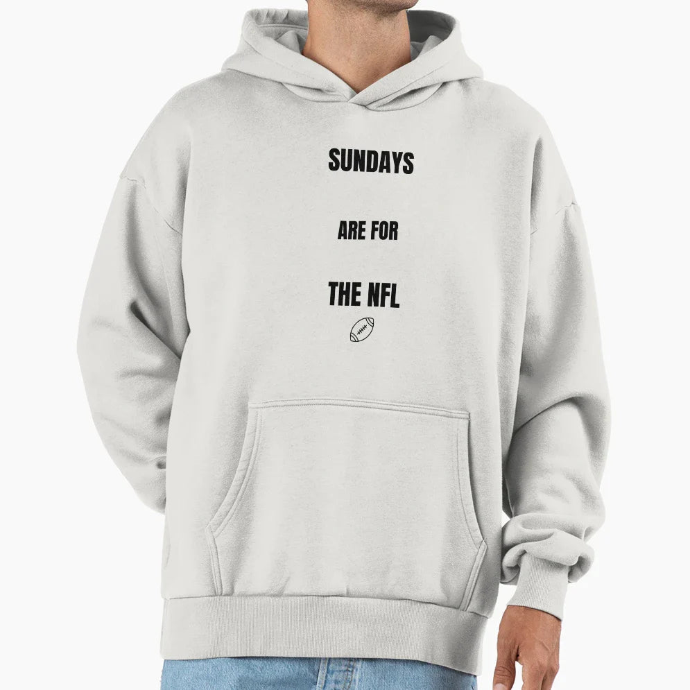 Sundays Are Nfl Matching Dad And Set Hoodie - Graphic Print Men Women