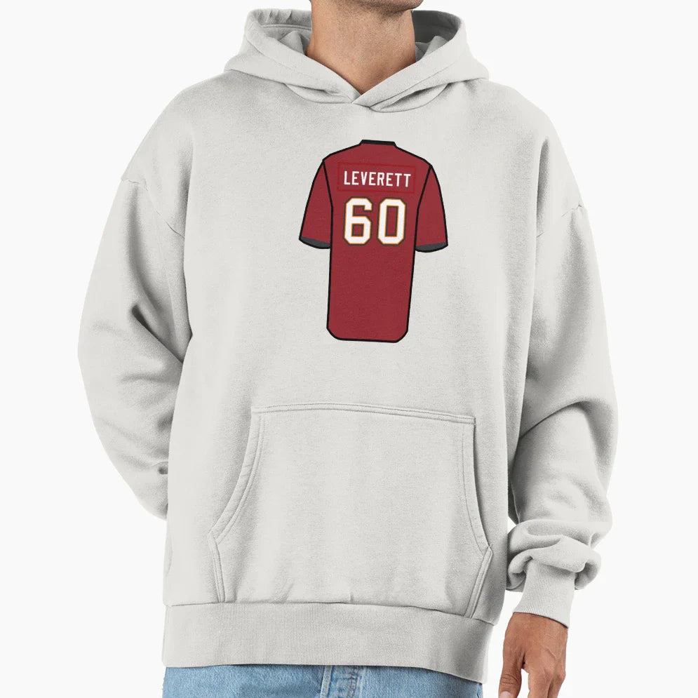 Nick Leverett Jersey Hoodie - Trendy Graphic for Adults