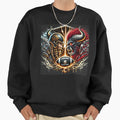 Dwarf And Minotaur Bb Sweatshirt - Fun Novelty Design Men Women
