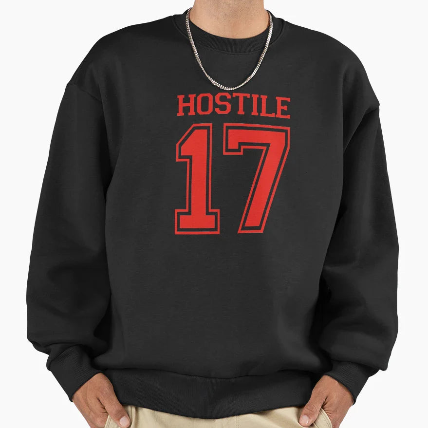 Hostile 17 Sweatshirt - Custom Art Print for Adults