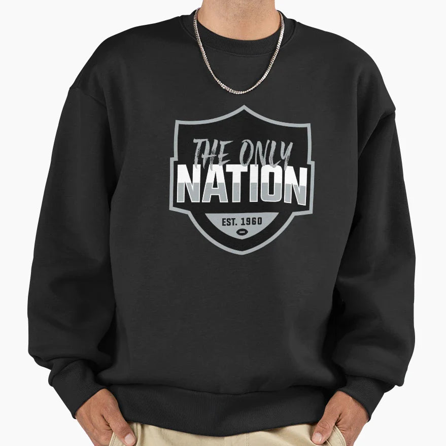 Only Nation Sweatshirt - Minimalist Print Unisex