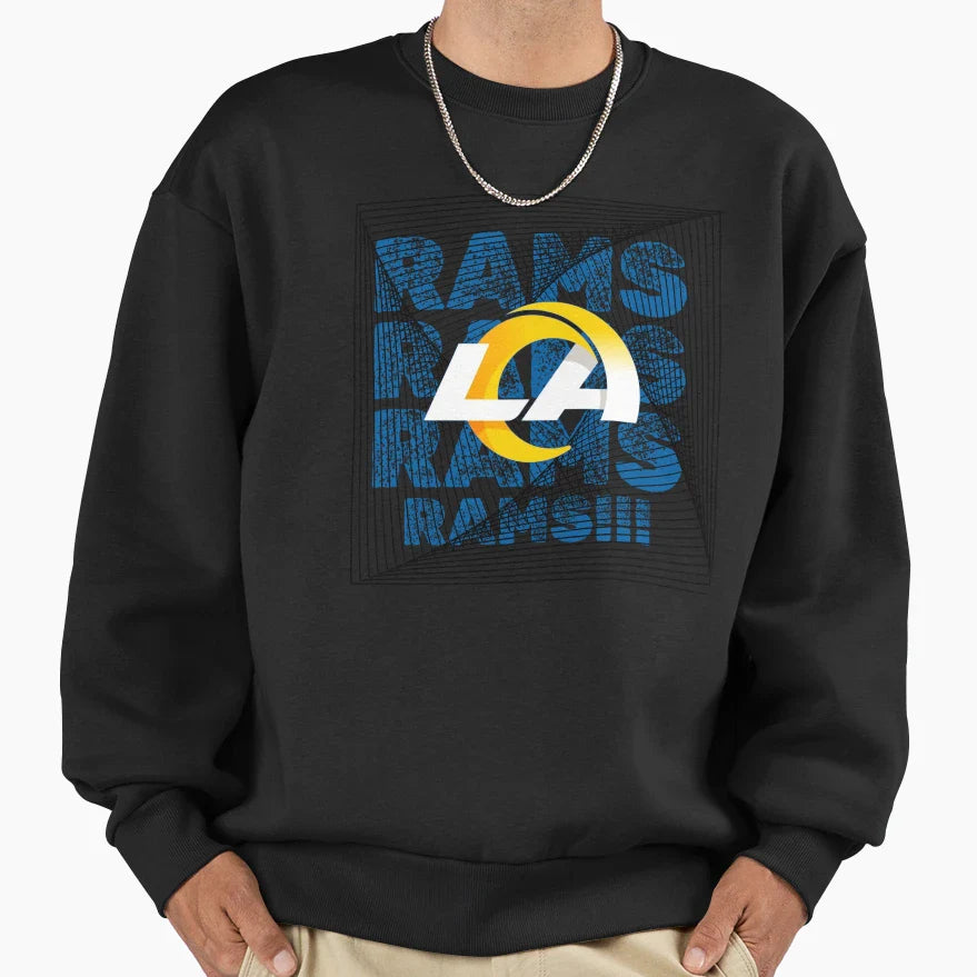 L Rams Sweatshirt - Minimalist Print Men Women