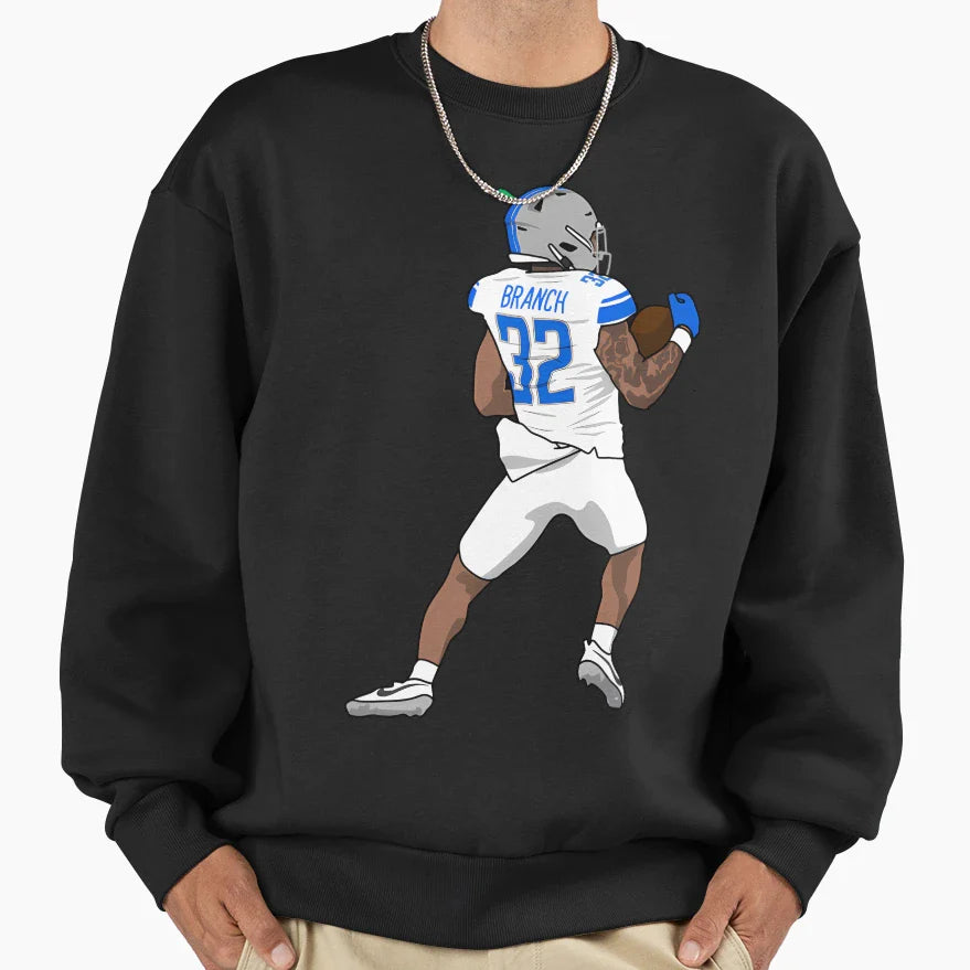 Pick Six Brian Sweatshirt - Custom Art Print Unisex