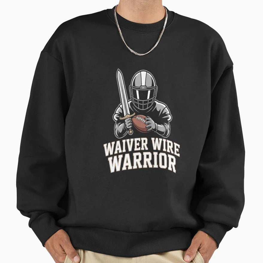 Fantasy Football Waiver Wire Warrior T-Shirt - Novelty Apparel Men Women