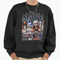 Drake Maye Bootleg Sweatshirt - Minimalist Print for Adults