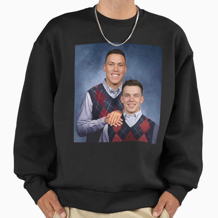 Aaron Judge And Ben Rice Step Sweatshirt - Aesthetic Graphic Men Women