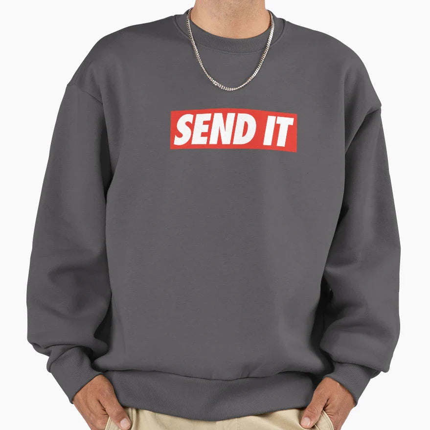 Send It Sweatshirt - Streetwear Style for Adults
