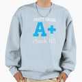 Draft Grade Suck It Fantasy Sweatshirt - Custom Art Print for Adults
