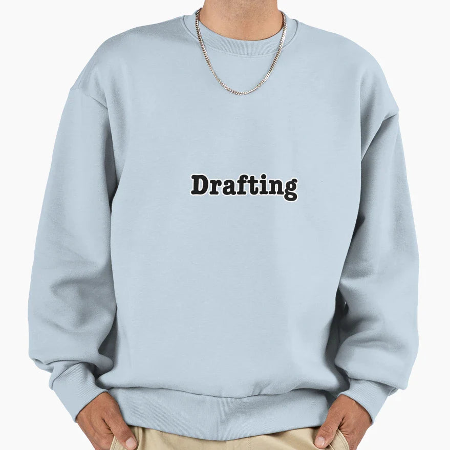 Drafting Sweatshirt - Fun Novelty Design Men Women