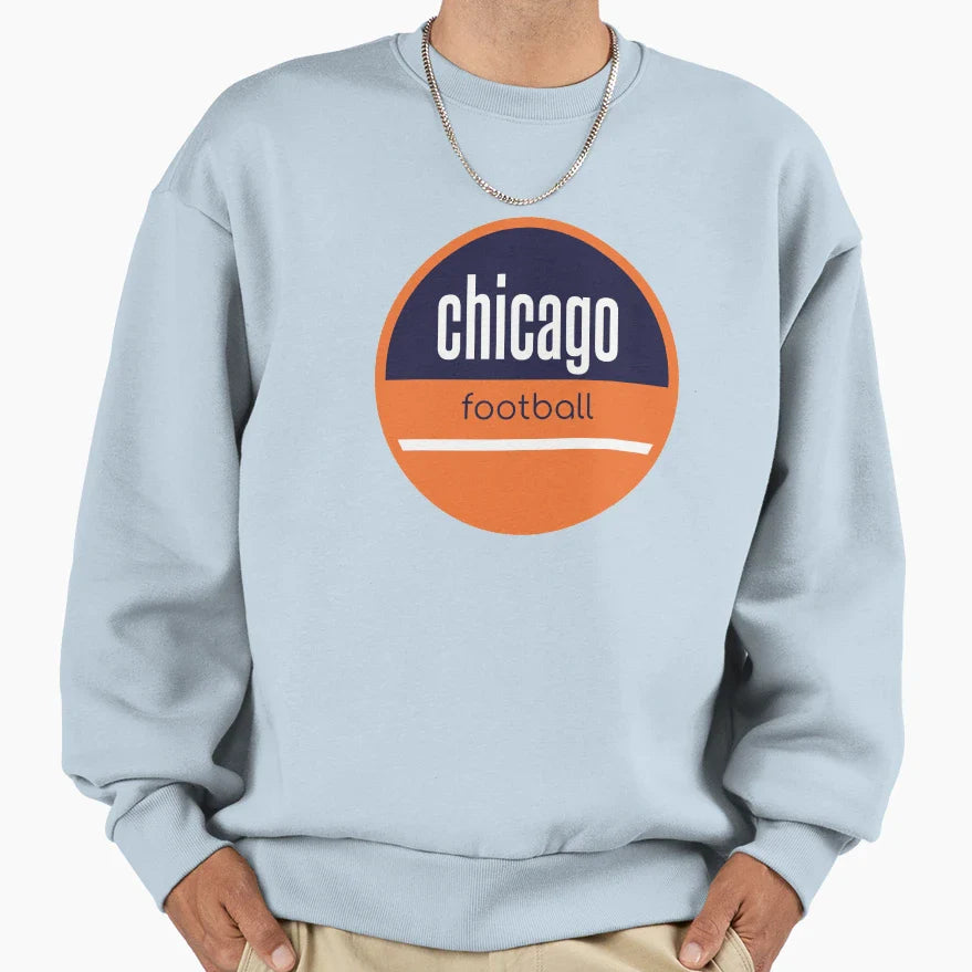 Chicago Football Sweatshirt - Streetwear Style for Adults