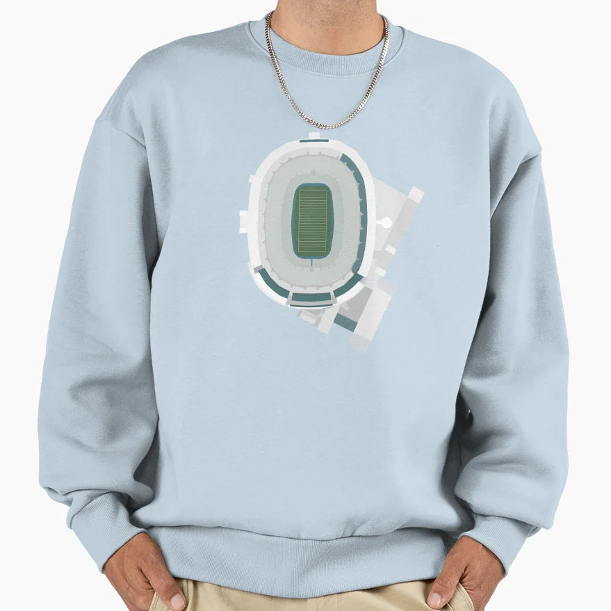 Green Bay Stadium Sweatshirt - Fun Novelty Design Men Women