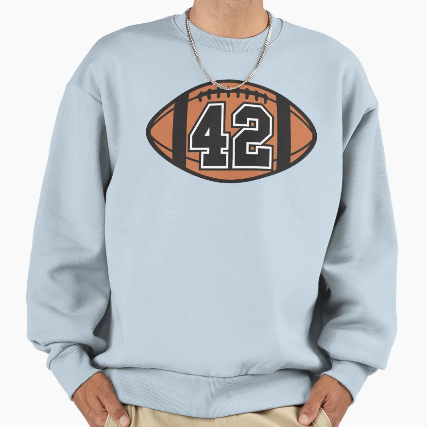 Football 42 Sweatshirt - Graphic Print Men Women