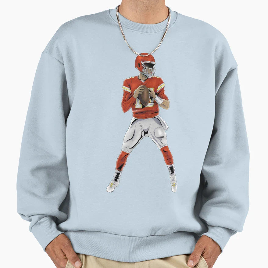 Nfl Mvp Sweatshirt - Fun Novelty Design for Adults