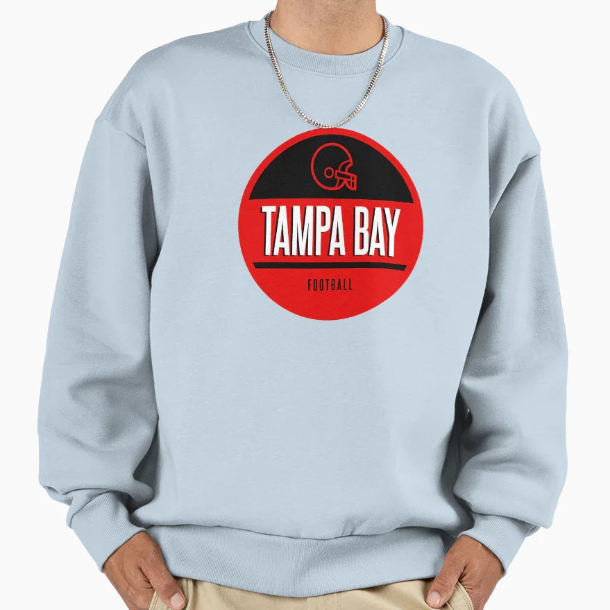 Tampa Bay Football Sweatshirt - Minimalist Print Unisex