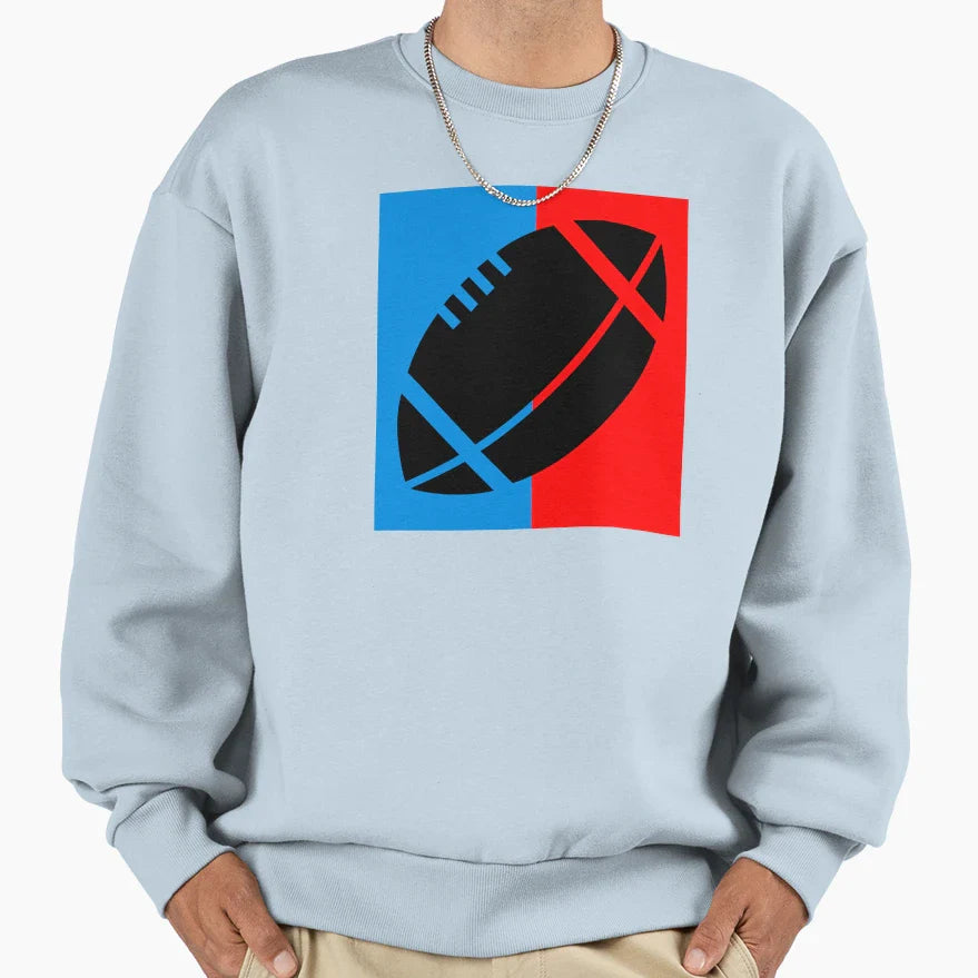 American Football Icon Sweatshirt - Streetwear Style Men Women
