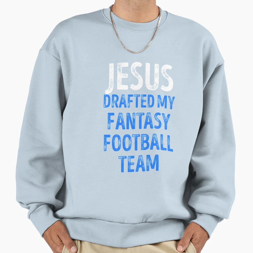 Best Seller Jesus Drafted My Sweatshirt - Custom Art Print for Adults