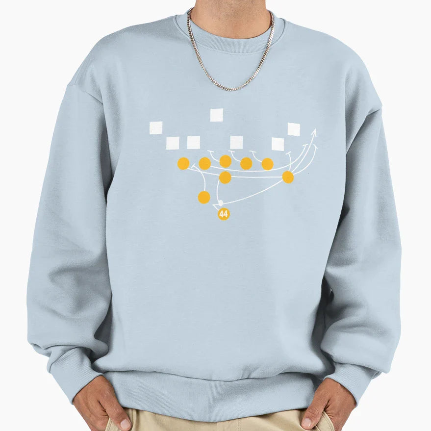 Riggo Counter Trey Sweatshirt - Fun Novelty Design Unisex