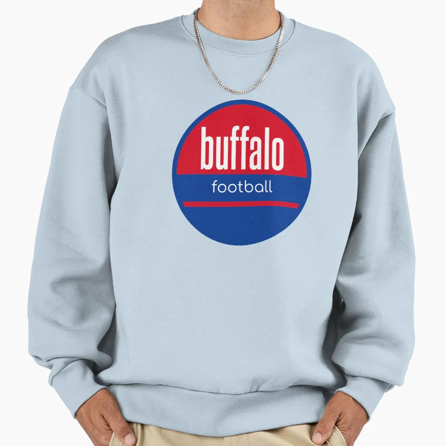 Buffalo Football Sweatshirt - Graphic Print Unisex