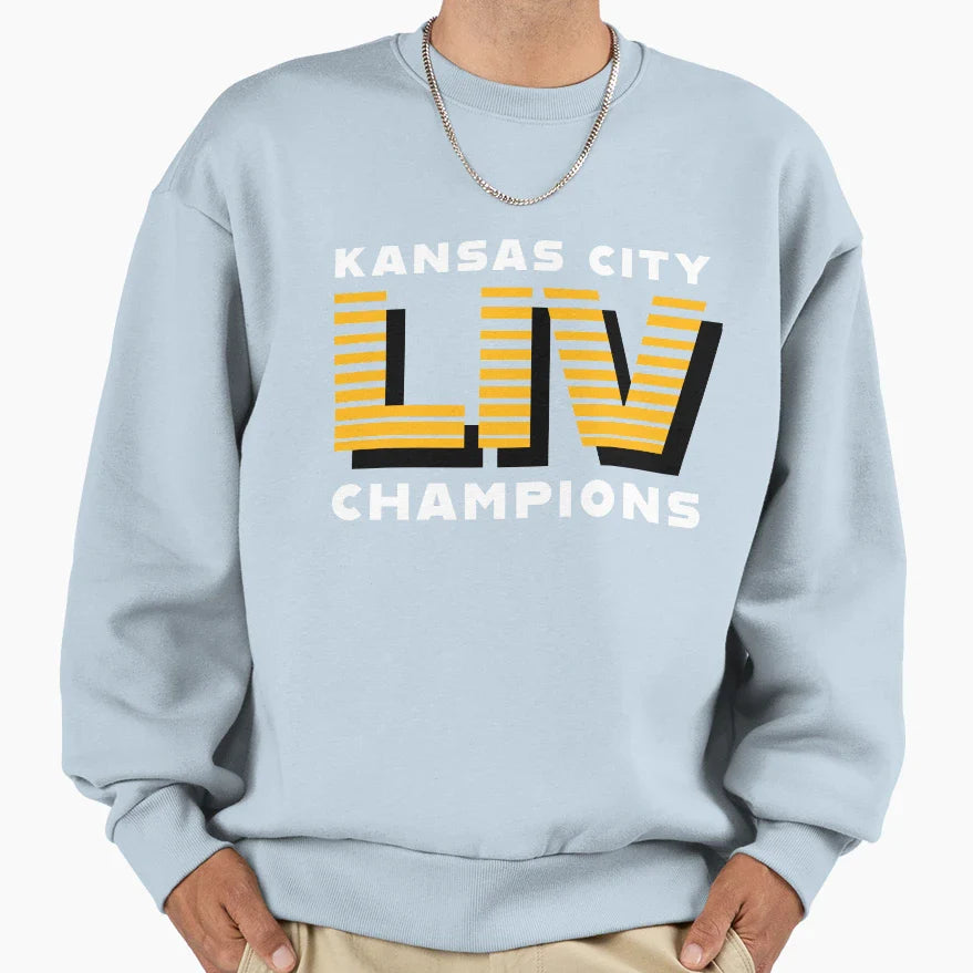 Kansas City Liv Champions Sweatshirt - Novelty Apparel Men Women