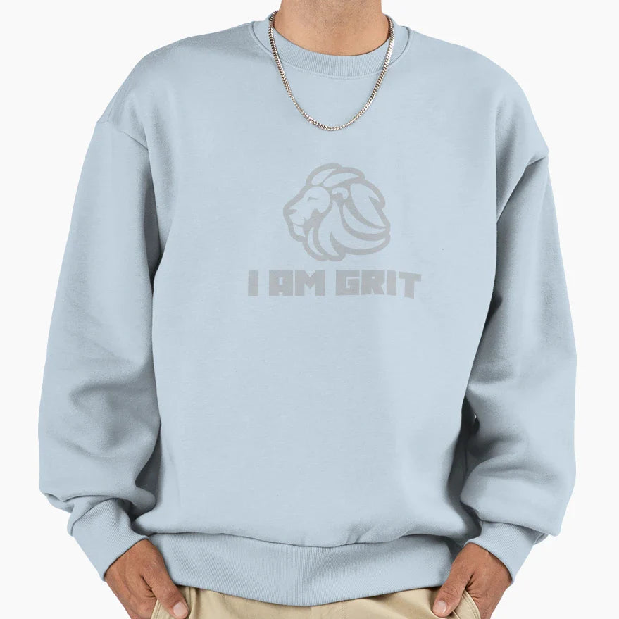 I Am Grit Sweatshirt - Custom Art Print Unisex