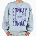 Sunday Funday Football Sweatshirt - Casual Everyday Wear Unisex