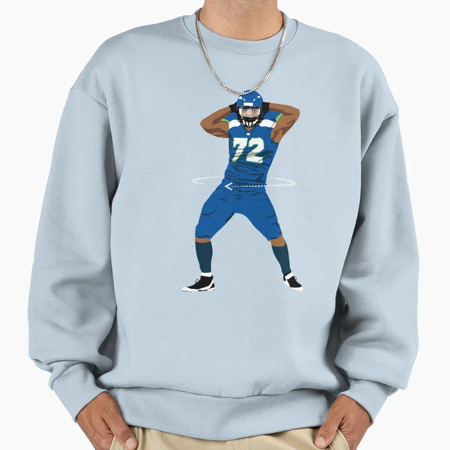 Sacks Ual Healing Sweatshirt - Graphic Print Unisex