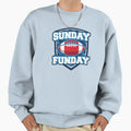 Sunday Funday Sports Day Sweatshirt - Aesthetic Graphic Unisex