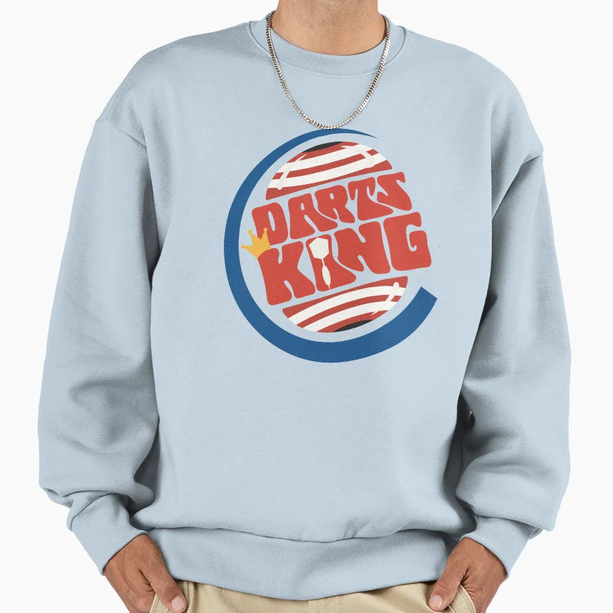 Darts King Sweatshirt - Aesthetic Graphic Men Women