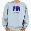 Sunday Funday Stacked Sweatshirt - Novelty Apparel Unisex