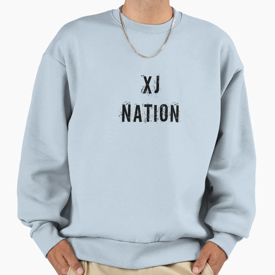Xj Nation Sweatshirt - Streetwear Style Unisex